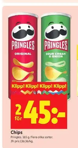 ICA Kvantum Chips erbjuda
