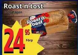 Supergrossen Roast n tost erbjuda