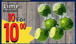 Supergrossen Lime erbjuda