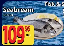 Supergrossen Seabream erbjuda