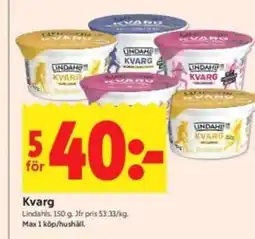 ICA Kvantum Kvarg erbjuda