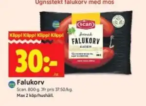 ICA Kvantum Falukorv erbjuda