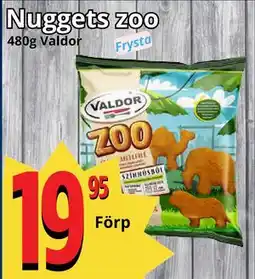 Supergrossen Nuggets zoo erbjuda