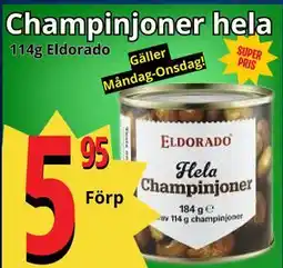 Supergrossen Champinjoner hela erbjuda