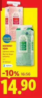 Lidl Matriket Mjölk erbjuda