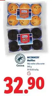 Lidl MCENNEDY Muffins erbjuda