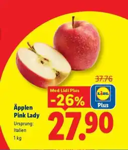 Lidl Äpplen Pink Lady erbjuda
