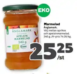 Coop Marmelad Änglamark erbjuda
