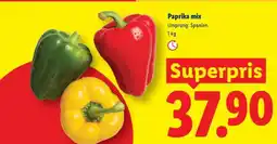 Lidl Paprika mix erbjuda