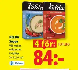 Lidl Kelda soppa erbjuda