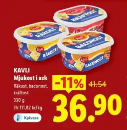 Lidl Kavli mjukost i ask erbjuda