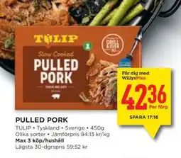 Willys PULLED PORK erbjuda