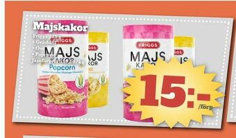 Bonum Matmarknad Majskakor erbjuda