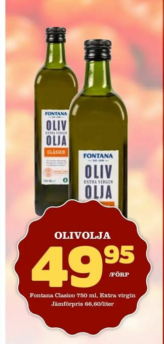 Bonum Matmarknad Olivolja erbjuda