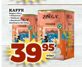 Bonum Matmarknad Kaffe erbjuda