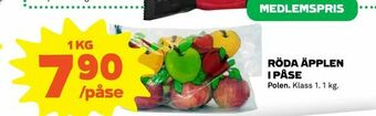 Coop Röda äpplen erbjuda