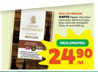 Coop Kaffe erbjuda