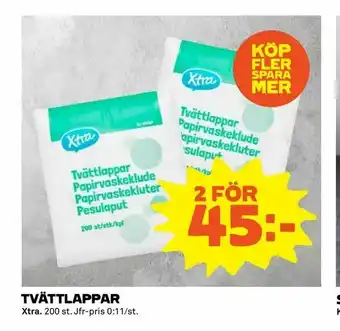 Coop Extra Tvättlappar erbjuda