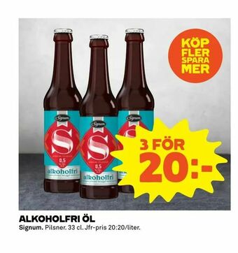 Coop Extra Alkoholfri öl erbjuda