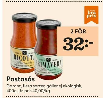 Hemköp Pastasås erbjuda