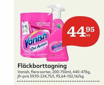 Hemköp Fläckborttagning erbjuda