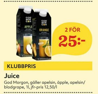 Hemköp Juice erbjuda