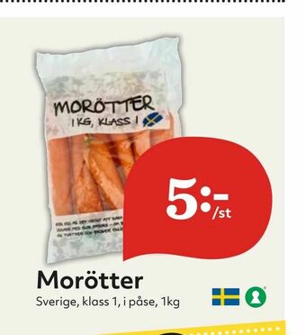 Hemköp Morötter erbjuda