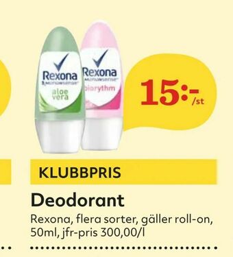 Hemköp Deodorant erbjuda
