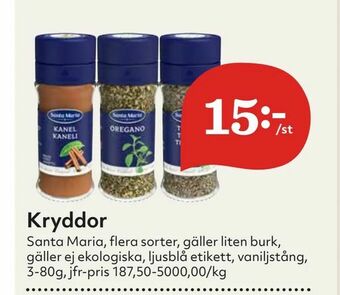 Hemköp Kryddor erbjuda