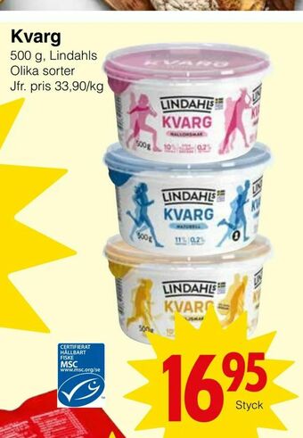 Matöppet Kvarg erbjuda