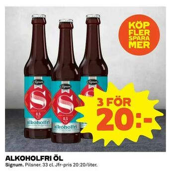 Coop Extra Alkoholfri öl erbjuda