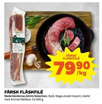 Coop Extra Färsk fläskfilé erbjuda