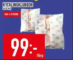 Matdax Kycklingklubbor erbjuda