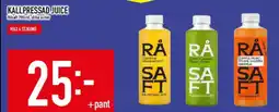 Matdax RÅSAFT Kallpressad juice erbjuda