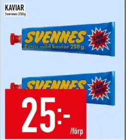 Matdax Svennes Kaviar erbjuda