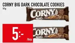 Matdax Corny Big dark chocolate cookies erbjuda