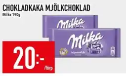 Matdax Milka Chokladkaka mjölkchoklad erbjuda