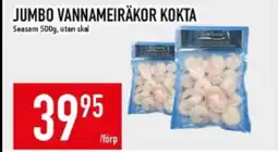 Matdax Jumbo vannameiräkor kokta erbjuda