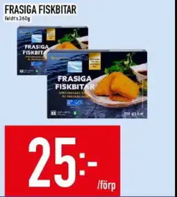Matdax Frasiga fiskbitar erbjuda