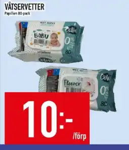 Matdax Våtservetter erbjuda