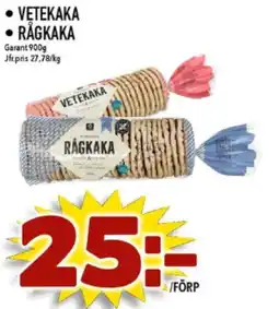 Matdax Garant Vetekaka • rågkaka erbjuda