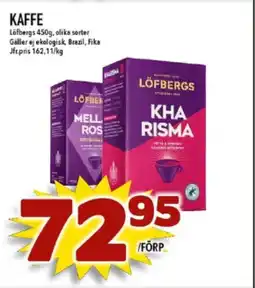 Matdax Löfbergs Kaffe erbjuda