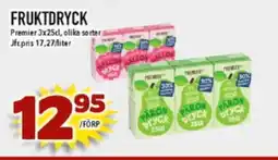 Matdax Premier Fruktdryck erbjuda