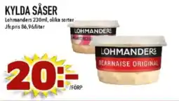 Matdax Lohmanders Kylda såser erbjuda