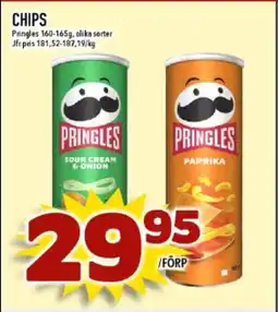 Matdax PRINGLES Chips erbjuda