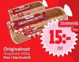 Nya Pulsen Skogaholm Originalrost erbjuda