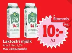 Nya Pulsen Arla Laktosfri mjölk erbjuda