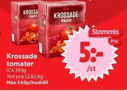 Nya Pulsen ICA Krossade tomater erbjuda