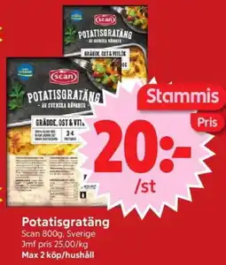 Nya Pulsen Scan Potatisgratäng erbjuda