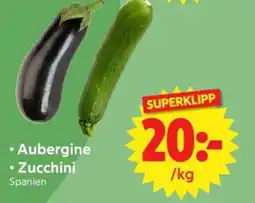 Nya Pulsen Aubergine • Zucchini erbjuda
